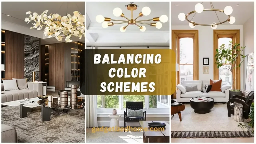 Balancing Room Color Schemes with Chandeliers