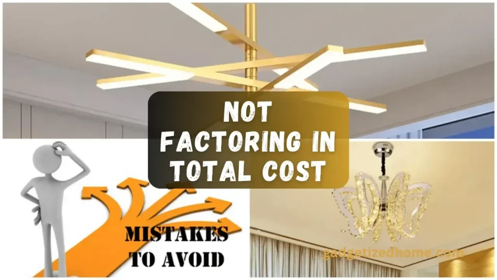 Mistake #10 Not Factoring in the Total Cost