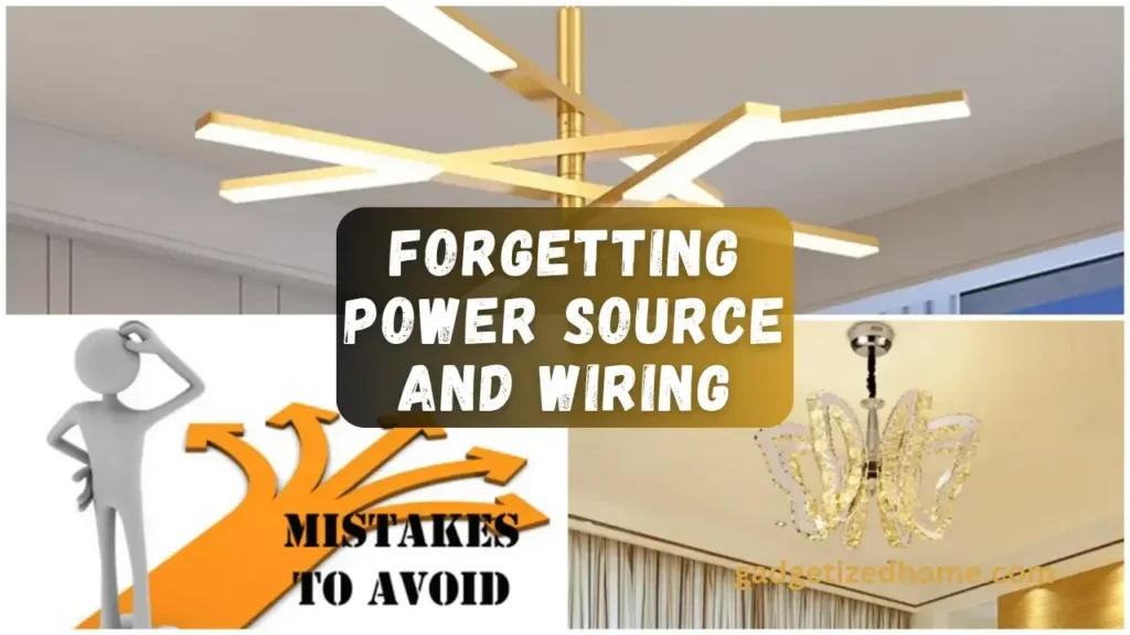 Mistake #7 Forgetting to Consider Power Source and Wiring