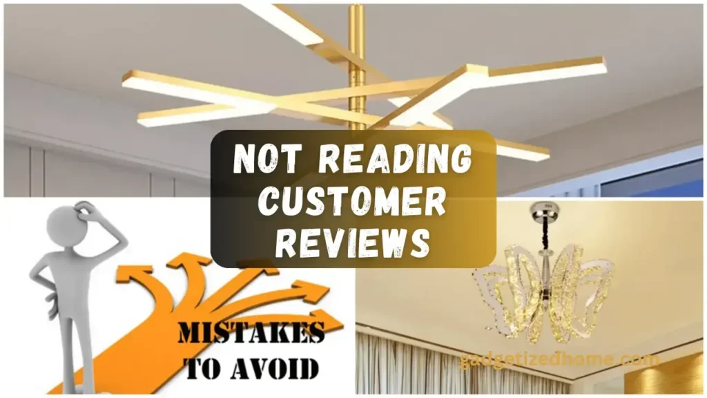 Mistake #8 Not Reading Customer Reviews