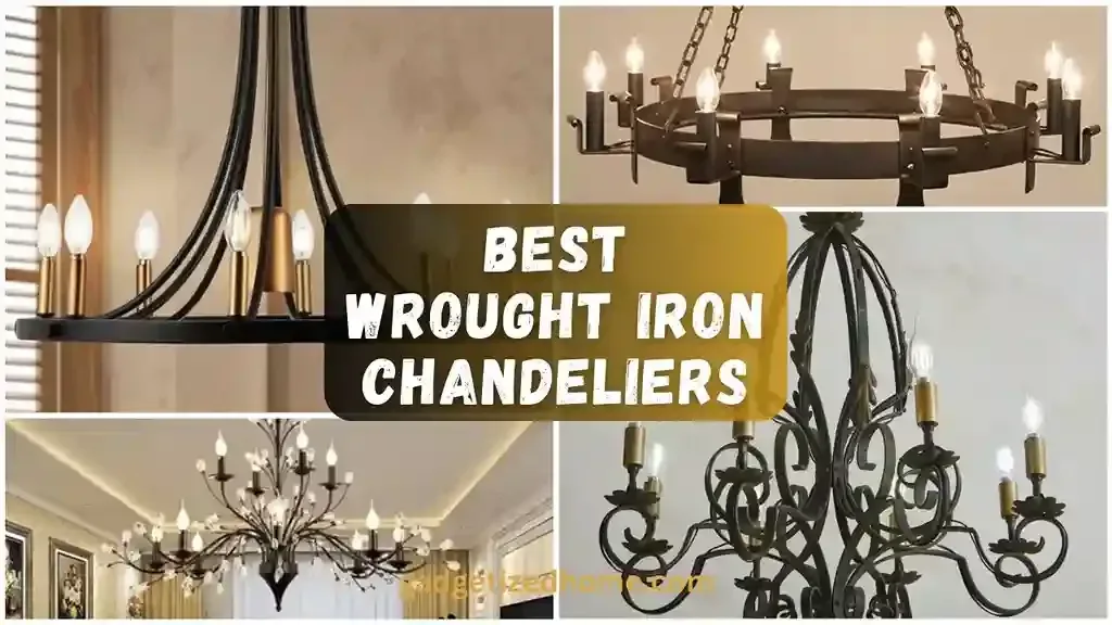 7 Best Black Wrought Iron Chandeliers