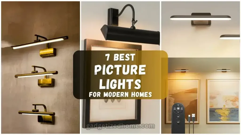 Best Modern Battery-Operated Picture Lights for Artwork and Wall Decor