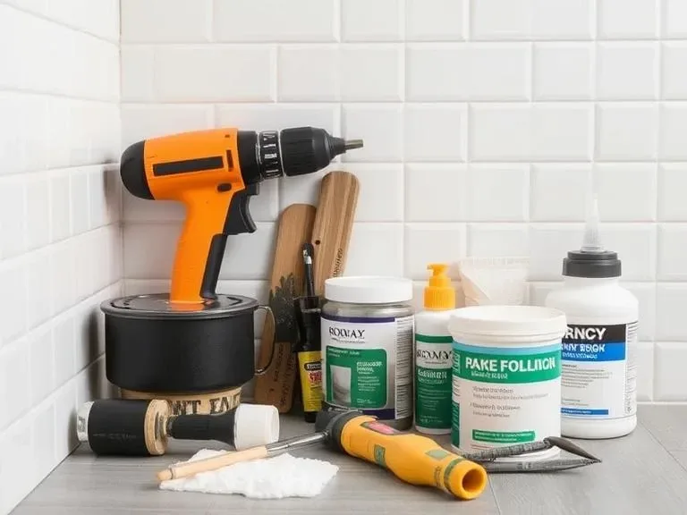 Essential tools and materials needed for a successful DIY bathroom renovation