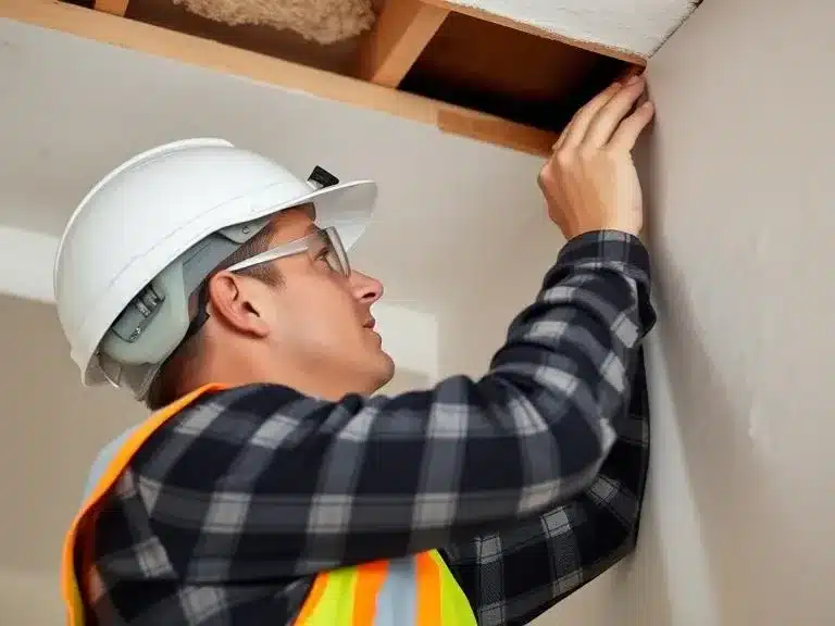 Ensuring structural safety and using proper safety gear during a DIY renovation.