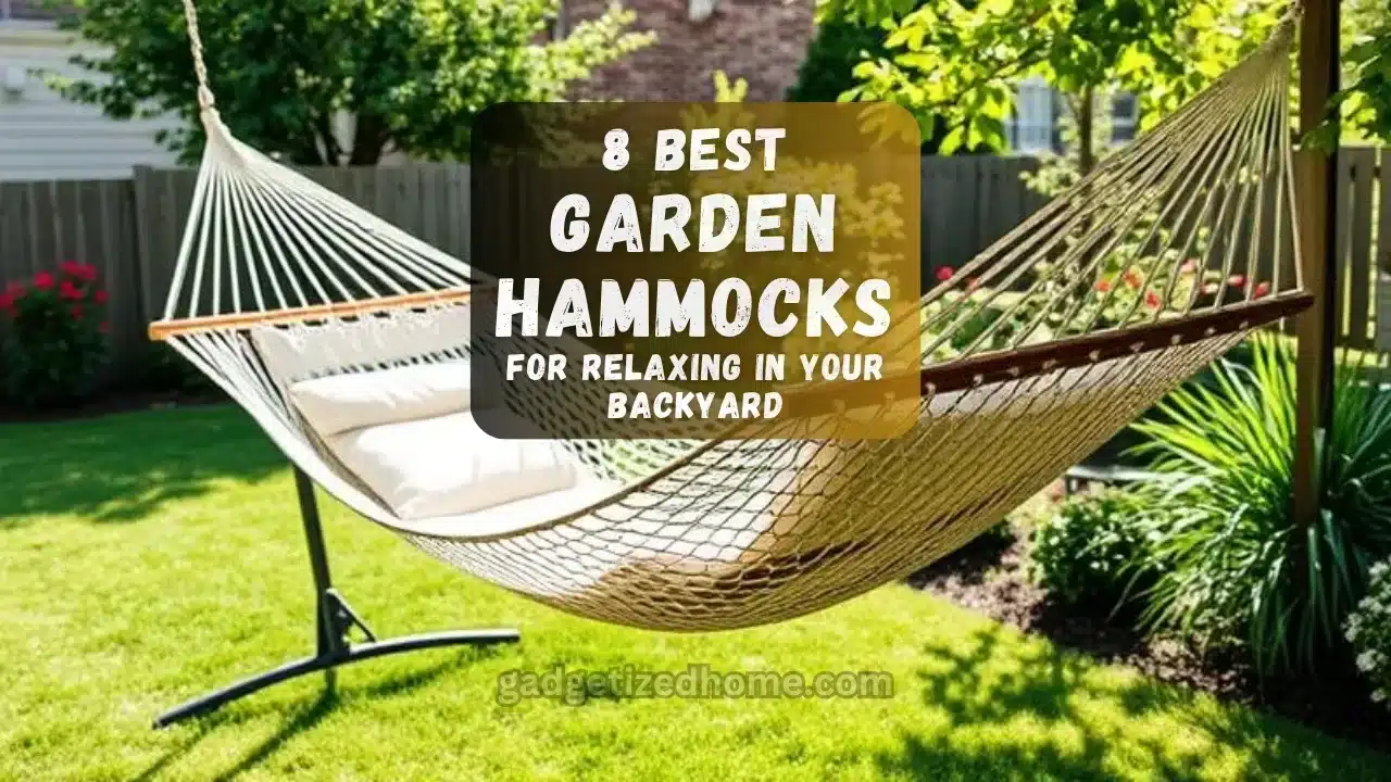 8 Best Garden Hammocks for Relaxing in Your Backyard
