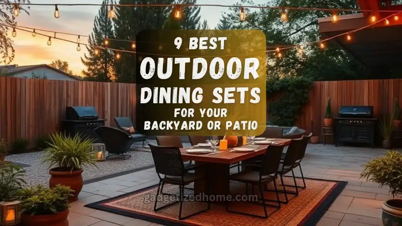 9 Best Outdoor Dining Sets for Your Backyard or Patio