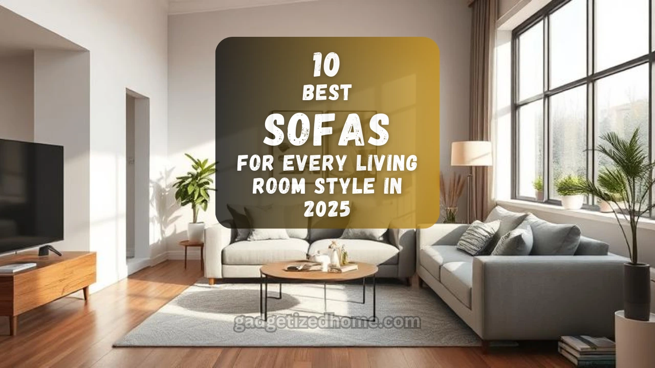 Living room furniture with a modern sofa and couch perfect for various interior styles.